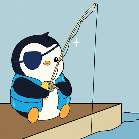 Penguin Fishing