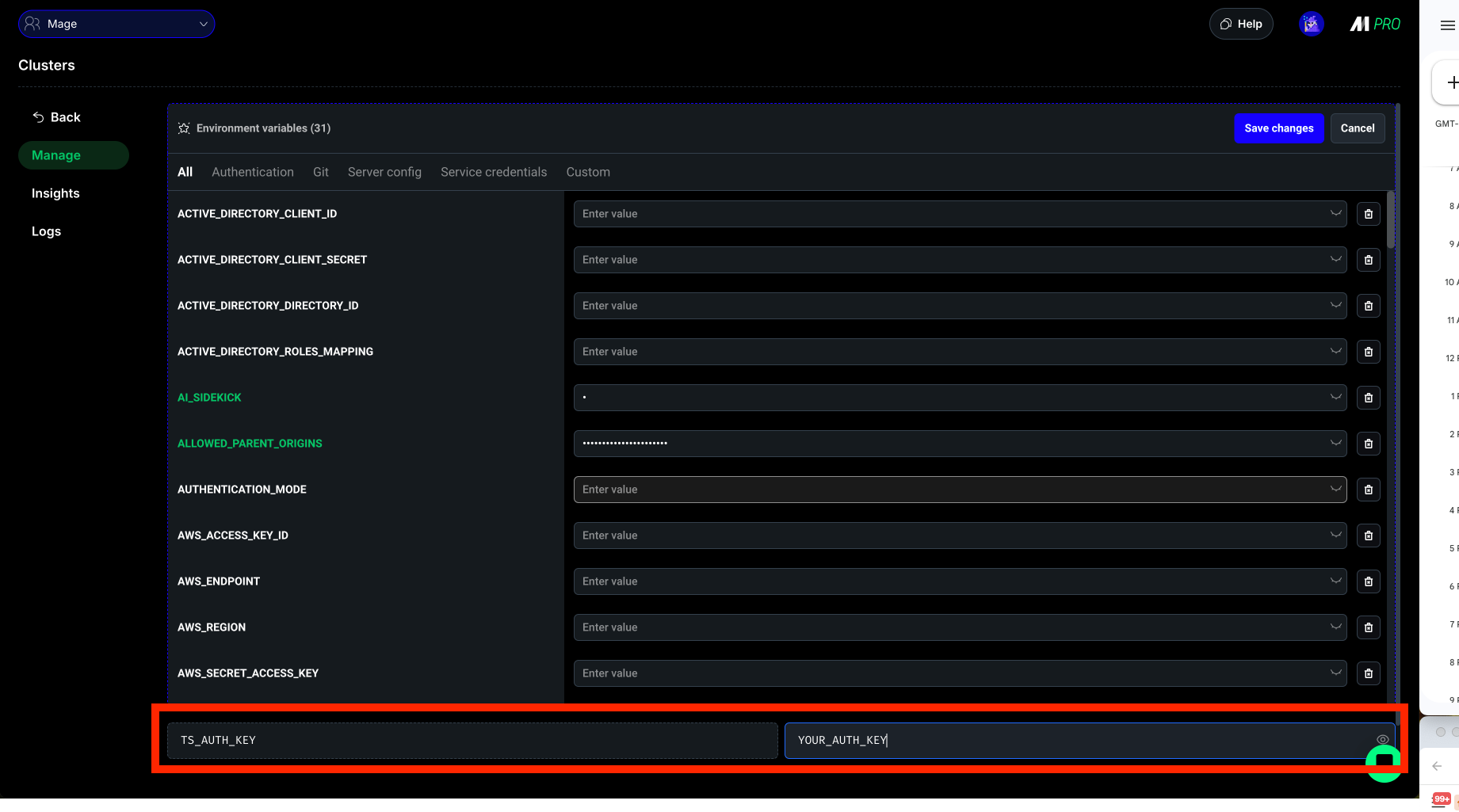 TS Authkey Environment Variable