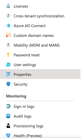 Active Directory Properties